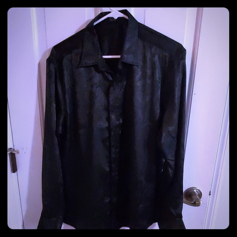 Silk Button Down - image 1